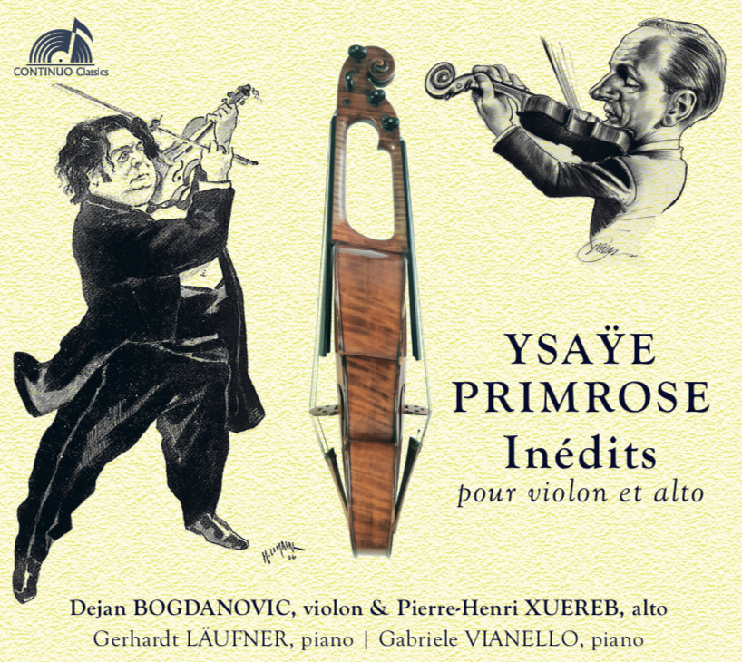 Ysaÿe - Primrose / Inédits pour violon & alto