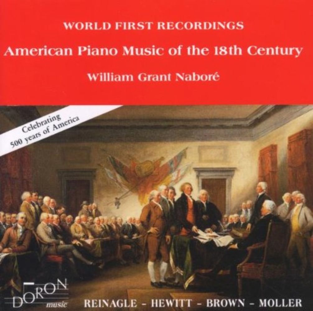Musique Américaine pour piano du 18ème siècle