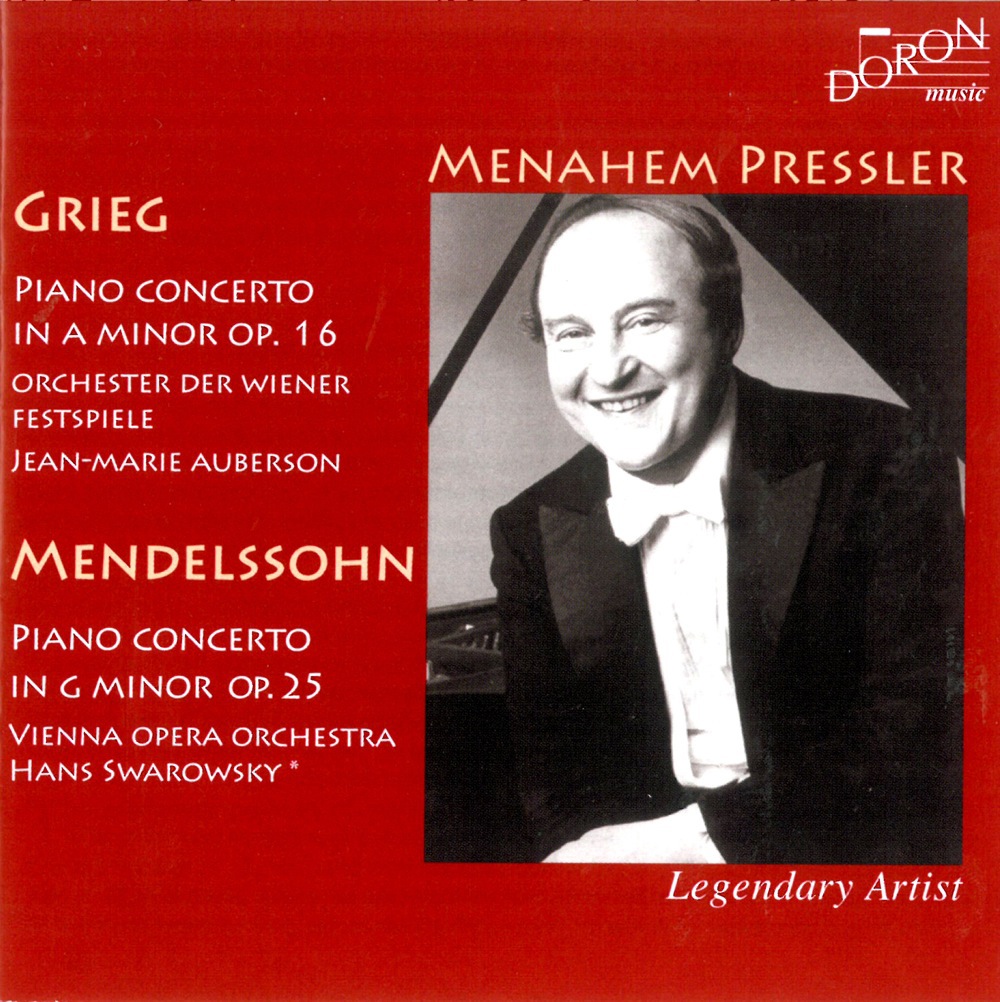 Grieg - Mendelssohn : Concertos pour piano