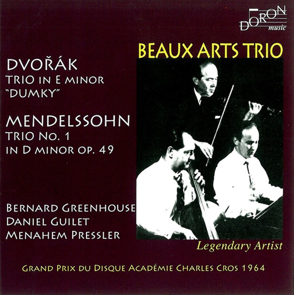 Dvorak - Mendelssohn : Trios / Beaux Arts Trio