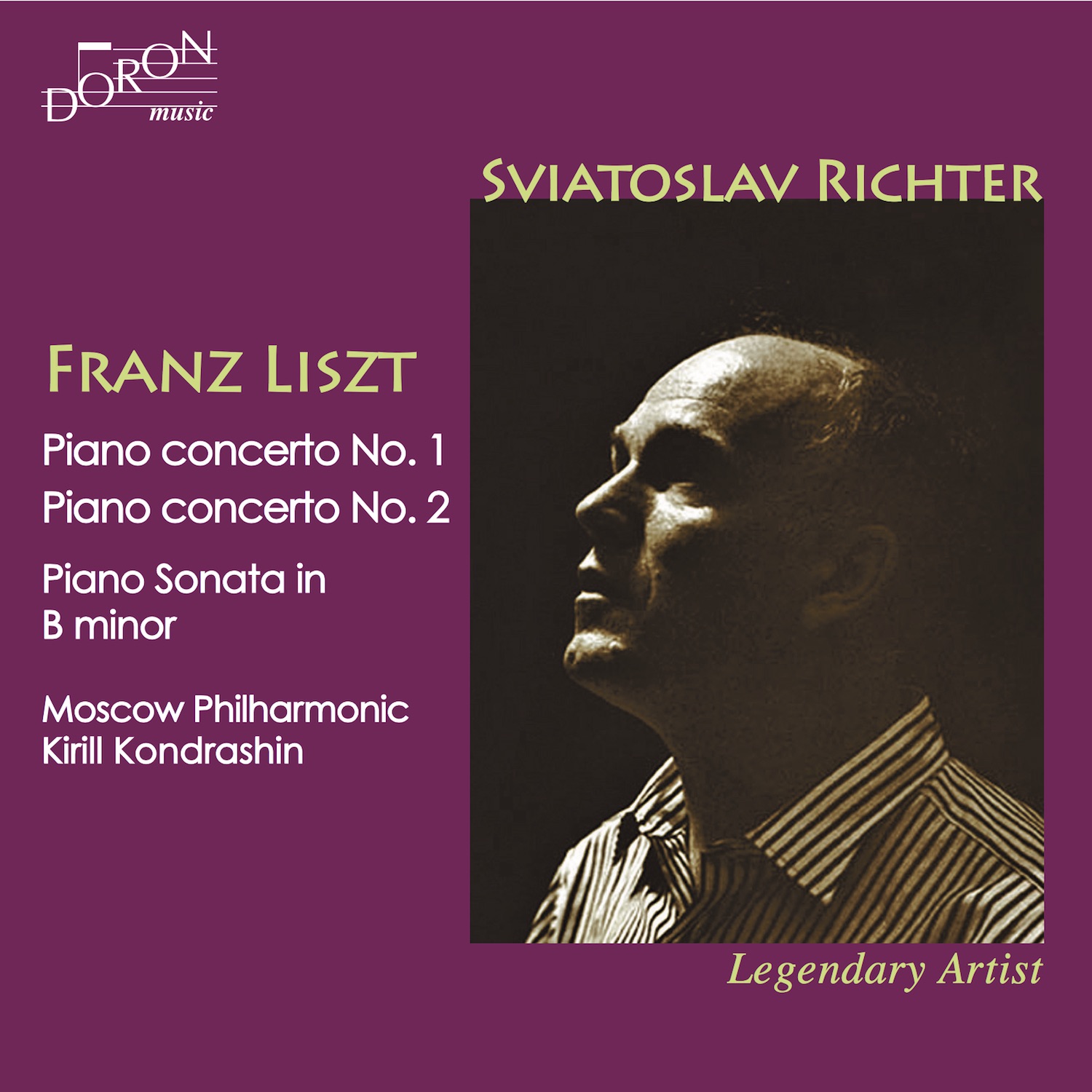 Liszt : Concertos pour piano n°1 et n°2 / Sviatoslav Richter